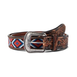 M&F Western 3-D Beaded Inlay with Embossed Tabs