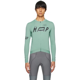 Green Adapt Long Sleeve T Shirt 241335M213010