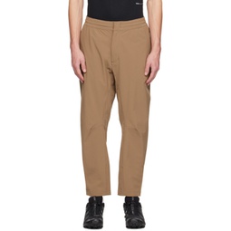 Brown Motion 2.0 Trousers 231335M191001