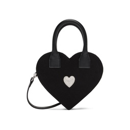 Black Small Heart Bag 231404F046022