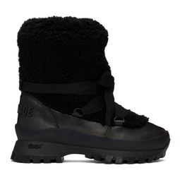 Black Conquer Boots 222015F113012