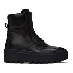 Black Ekon Boots 232015F113003