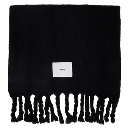 Black Colby Scarf 232015M150000