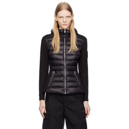 Black Della Down Jacket 232015F061056