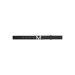 Black M Logo Belt 241533F001001