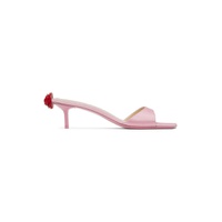 Pink Square Mules 232533F125008