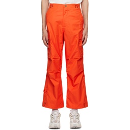 Orange Snopants Cargo Pants 232983M191002