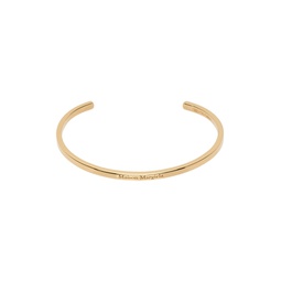 Gold Logo Cuff Bracelet 231168F020000