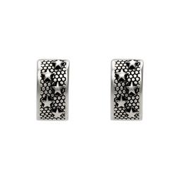 Silver Star Earrings 241168F022007