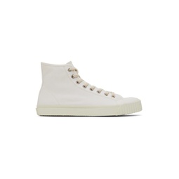 White Tabi Sneakers 222168M236001