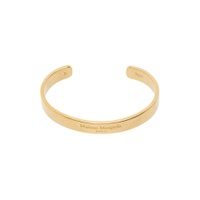 Gold Logo Cuff Bracelet 232168M142008