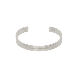 Silver Logo Bracelet 241168M142002