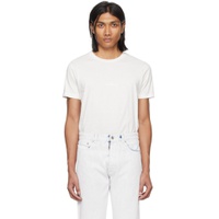 White Reverse T Shirt 241168M213013