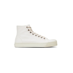 White Tabi Sneakers 231168M236005