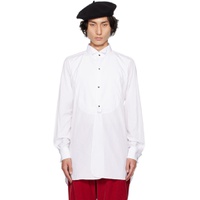 White Button Shirt 232168M192011