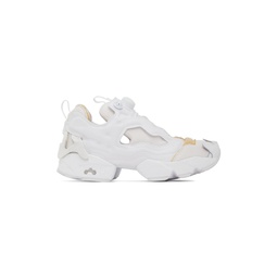 White Reebok Classics Edition Instapump Fury Memory Of Sneakers 221168M237095