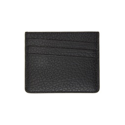 Black Leather Card Holder 222168F037007