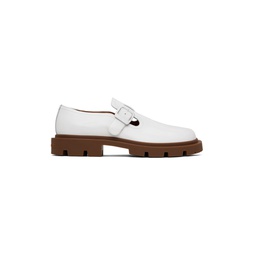 White Monk Loafers 241168M231018