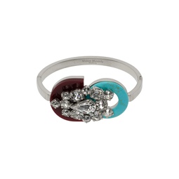 Silver Crystal Bracelet 241168F020005