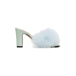 Blue Feather Mules 241168F125001