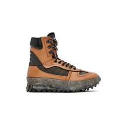 Tan   Black Climber Boots 241168M255007