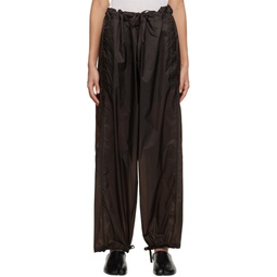 Brown Loose Trousers 231168F087014