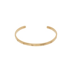 Gold Logo Bracelet 241168M142013