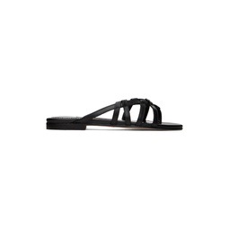 Black Soliman Sandals 231140F124009