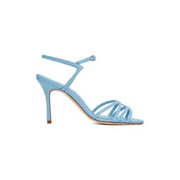 Blue Solisa Heeled Sandals 231140F125028