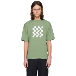 Green Eighteen T Shirt 241576M213004