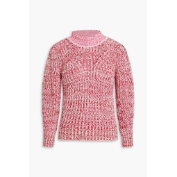 Lotiya marled cotton-blend sweater