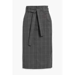 Vendel Prince of Wales checked wool skirt
