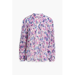 Kiledia floral-print georgette blouse