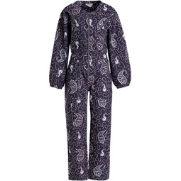 Nilaney printed cotton jumpsuit