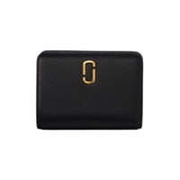 Black The J Marc Mini Compact Wallet 241190F040049