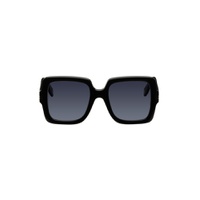 Black Rectangular Sunglasses 231190F005043