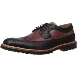 MARC JOSEPH NEW YORK Mens Leather Extra Lightweight Technology Oxford Longwing Detail