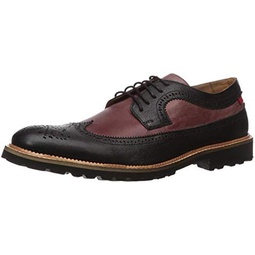 MARC JOSEPH NEW YORK Mens Leather Extra Lightweight Technology Oxford Longwing Detail