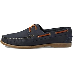 MJNY Mens Casual Comfortable Genuine Leather Lightweight Boat Shoe Classic Fashion Loafer Slip On Breathable Deck Shoe