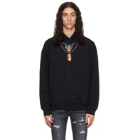 Black Feathers Necklace Hoodie 222539M202011