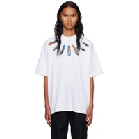 White Feather T Shirt 232539M213012