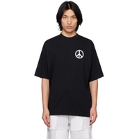 Black County Peace Over T Shirt 231539M213024