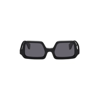 Black Solidago Sunglasses 231539M134010