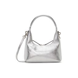 Silver Mini Strap Bag 241369F048031