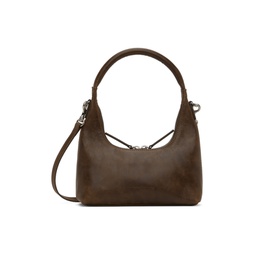 Brown Mini Strap Bag 241369F048030