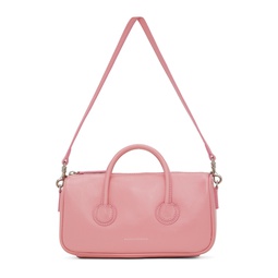 Pink Zipper Small Bag 241369F048005