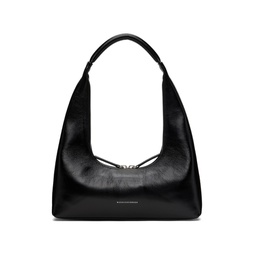 Black Leather Shoulder Bag 241369F048022