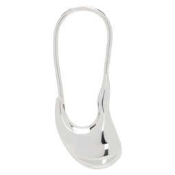 Silver Pebble Mini Single Earring 241353F022009