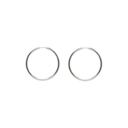Silver Senorita 25 Hoop Earrings 232353F022013