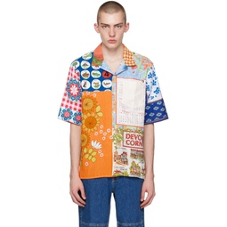 Multicolor Regenerated Household Shirt 241020M192002